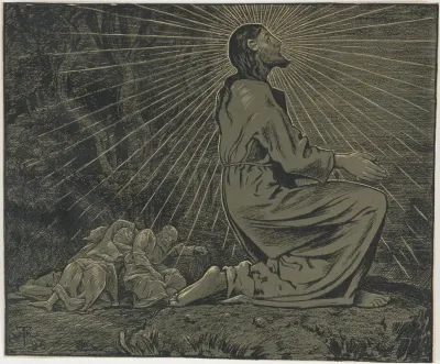 Christ On The Mount Of Olives 6
