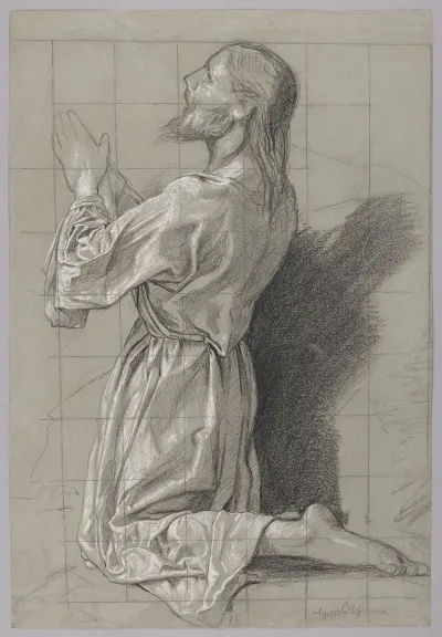 Christ On The Mount Of Olives 8