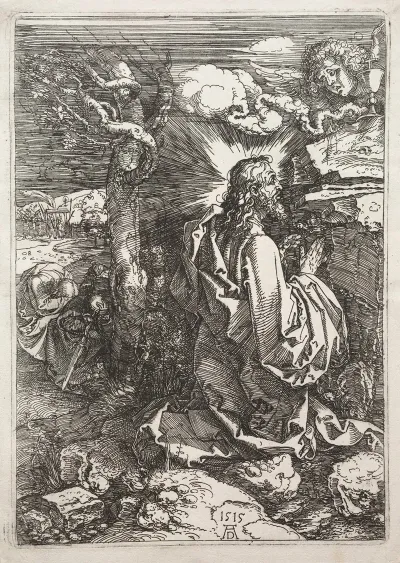 Christ On The Mount Of Olives 9