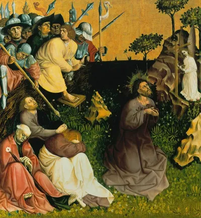 Christ On The Mount Of Olives Wurzach Altarpiece
