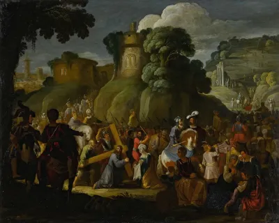 Christ On The Road To Calvary 5