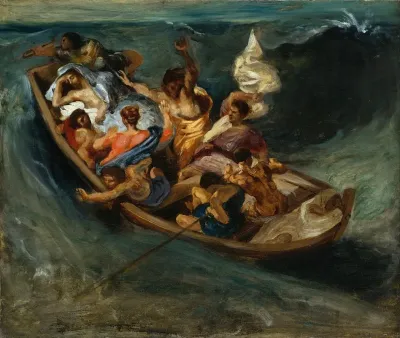 Christ On The Sea Of Galilee