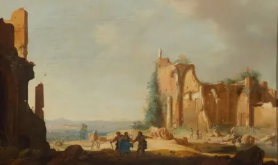 Christ On The Way To Emmaus Luke 24 28 29