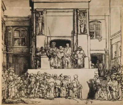 Christ Presented To The People The Ecce Homo