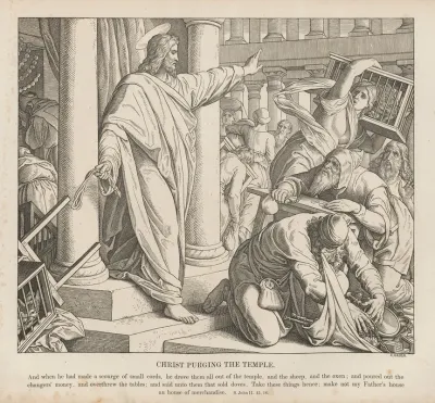 Christ Purging The Temple