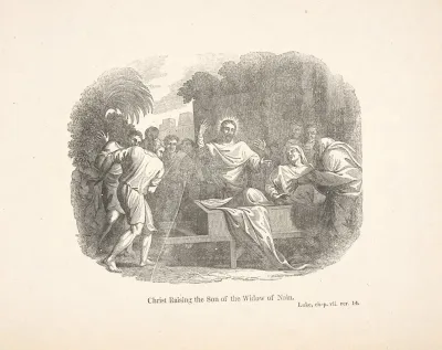 Christ Raising The Son Of The Widow Of Nain