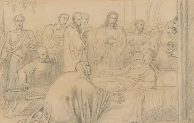 Christ Raising The Widows Son