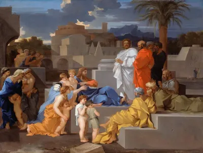 Christ Receiving The Children
