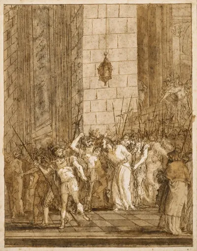Christ Sent By Pilate To Herod
