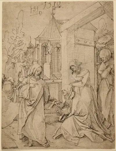 Christ Taking Leave Of His Mother 2