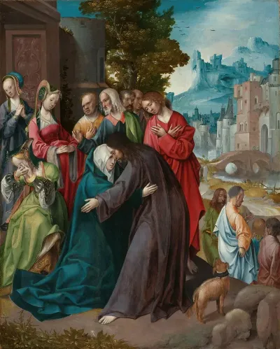 Christ Taking Leave Of His Mother 3