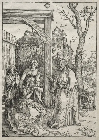 Christ Taking Leave Of His Mother 4