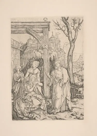 Christ Taking Leave Of His Mother 6