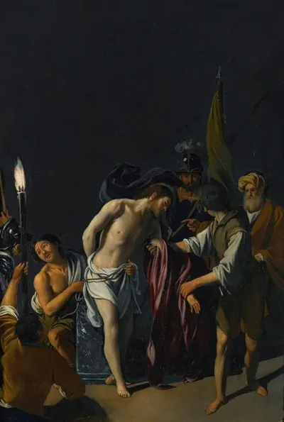 Christ Tied To The Column