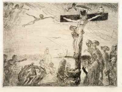 Christ Tormented By Demons