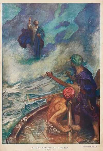 Christ Walking On The Sea 2