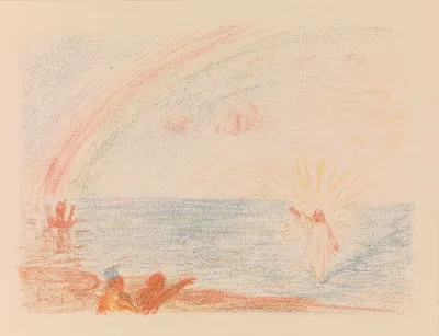 Christ Walks Upon The Waves