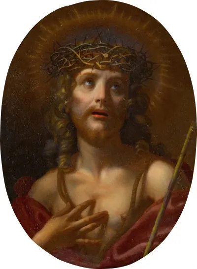 Christ Wearing The Crown Of Thorns