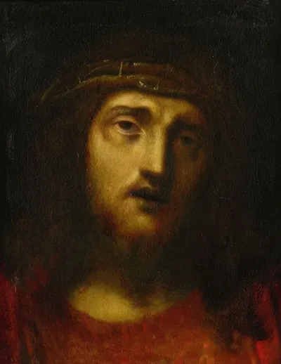Christ With Crown Of Thorns