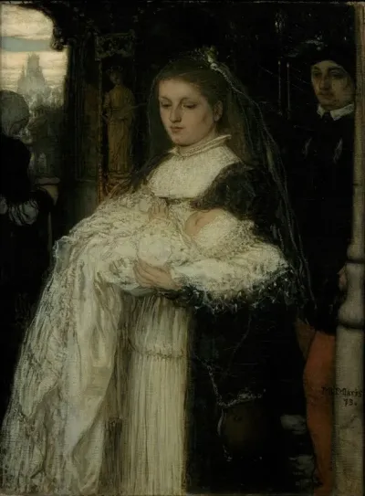 Christening Procession In Lausanne