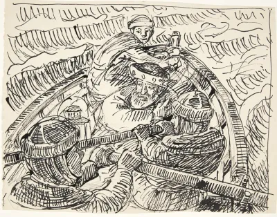 Christian Ii Faerges Over Lillebaelt