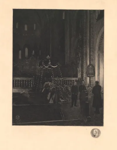 Christian Ixs Funeral In Roskilde Cathedral