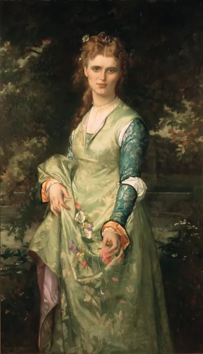 Christina Nilsson 1843 1921 Opera Singer As Ofelia