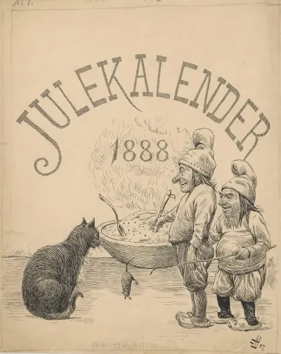 Christmas Calendar 1888