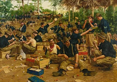 Christmas Day In Camp