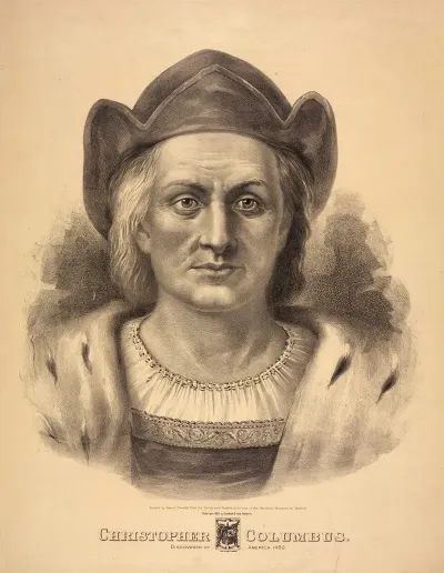 Christopher Columbus Discoverer Of America 1492