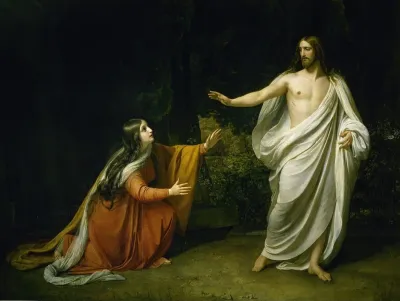 Christs Appearance To Mary Magdalene After The Resurrection