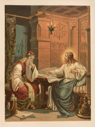 Christs Conversation With Nicodemus