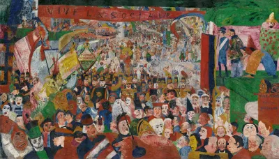 Christs Entry Into Brussels In 1889 1888