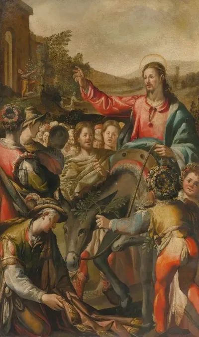 Christs Entry Into Jerusalem 2