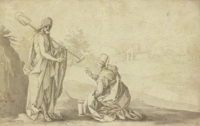 Christus Als Gartner Erscheint Der Magdalena