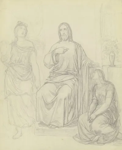 Christus Bei Maria Und Martha 2