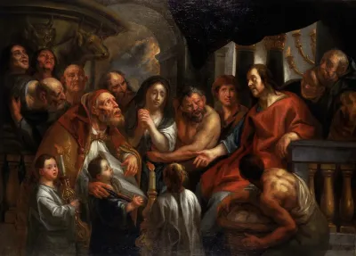 Christus En De Overspelige Vrouw 2