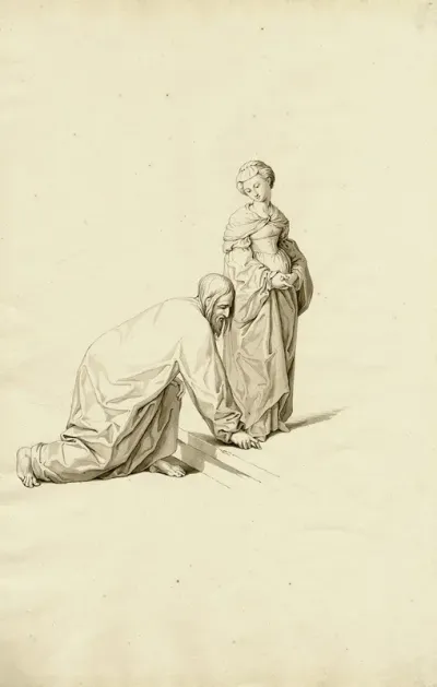Christus En De Overspelige Vrouw