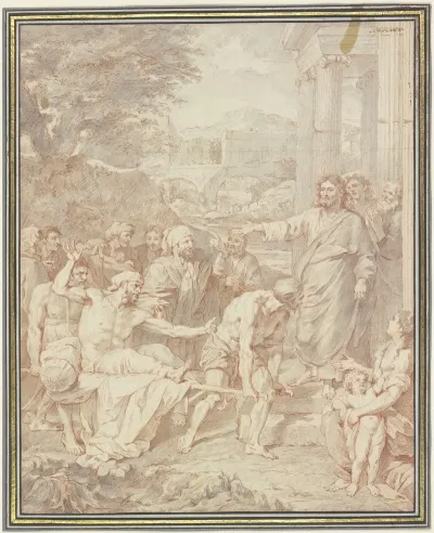 Christus Heilt Einen Lahmen