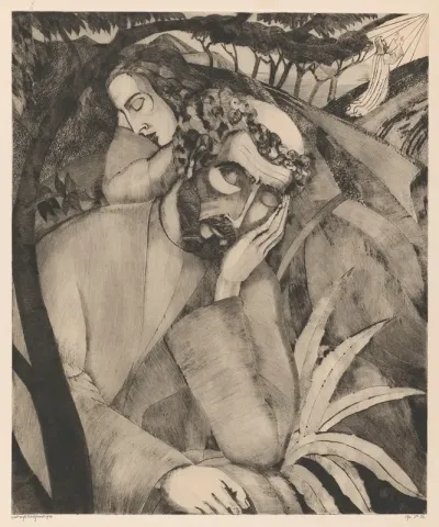 Christus Op De Olijfberg