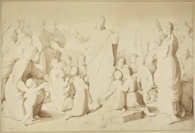 Christus Segnet Die Kinder