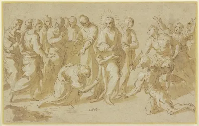 Christus Und Die Ehebrecherin 2