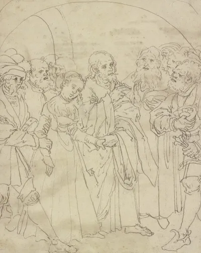 Christus Und Die Ehebrecherin 3