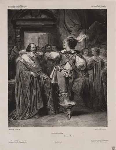 Chronicles Of France Scene Of The Fronde The Prince Of Conde