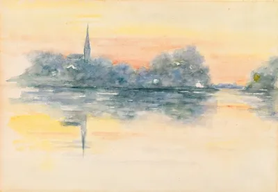 Church And Lake