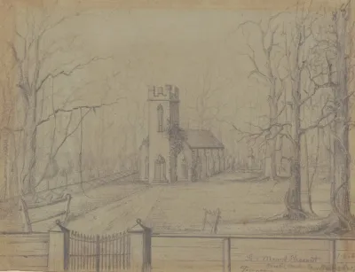 Church At Mount Pleasant Tennessee April 1 1862
