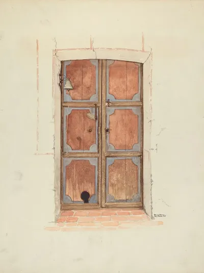 Church Door Interior