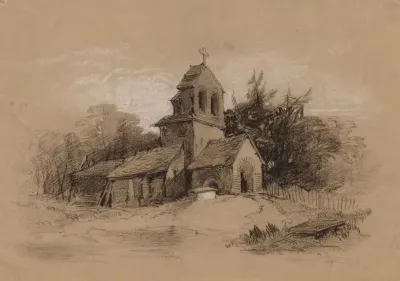 Church In A Landscape 2