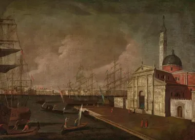 Church Of San Giorgio Maggiore In Venice