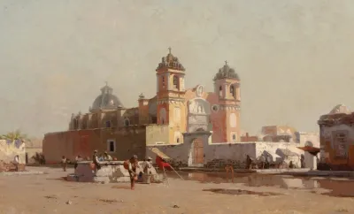 Church Of Santa Anna In Mexico